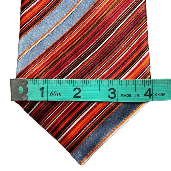 Geoffrey Beene 100% Silk Tie - Picture 10 of 12